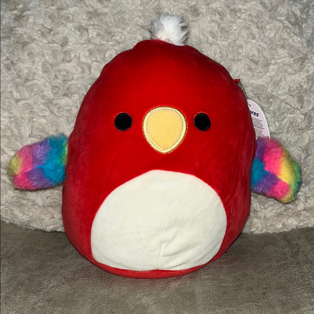 🦜 Squishmallows Paco the Parrot 8” NWT